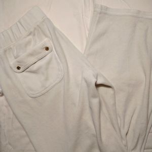 Juicy Couture velour trackpants